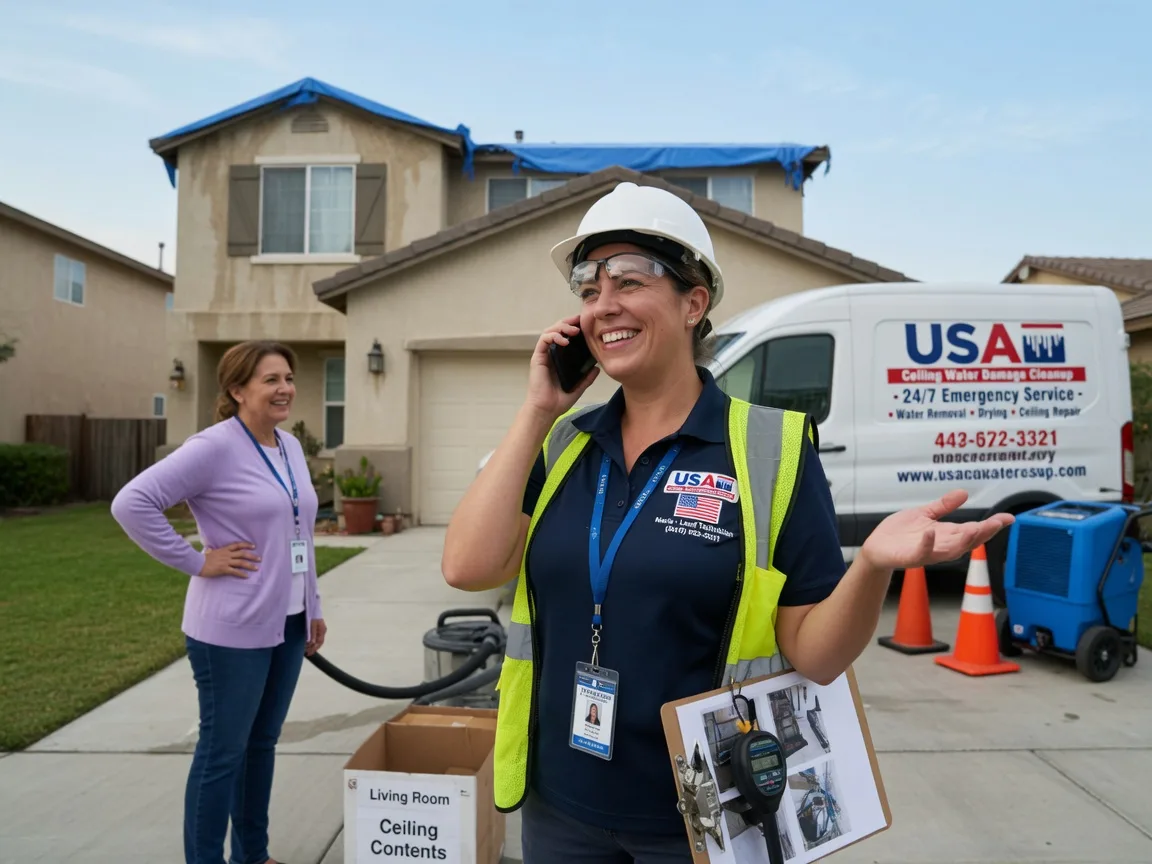 Ceiling Water Damage Restoration Coalton, OH FAQs